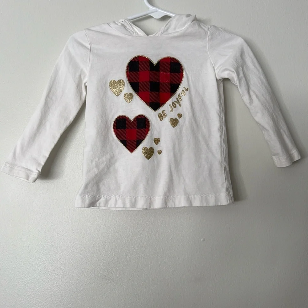 Long sleeve heart shirt
